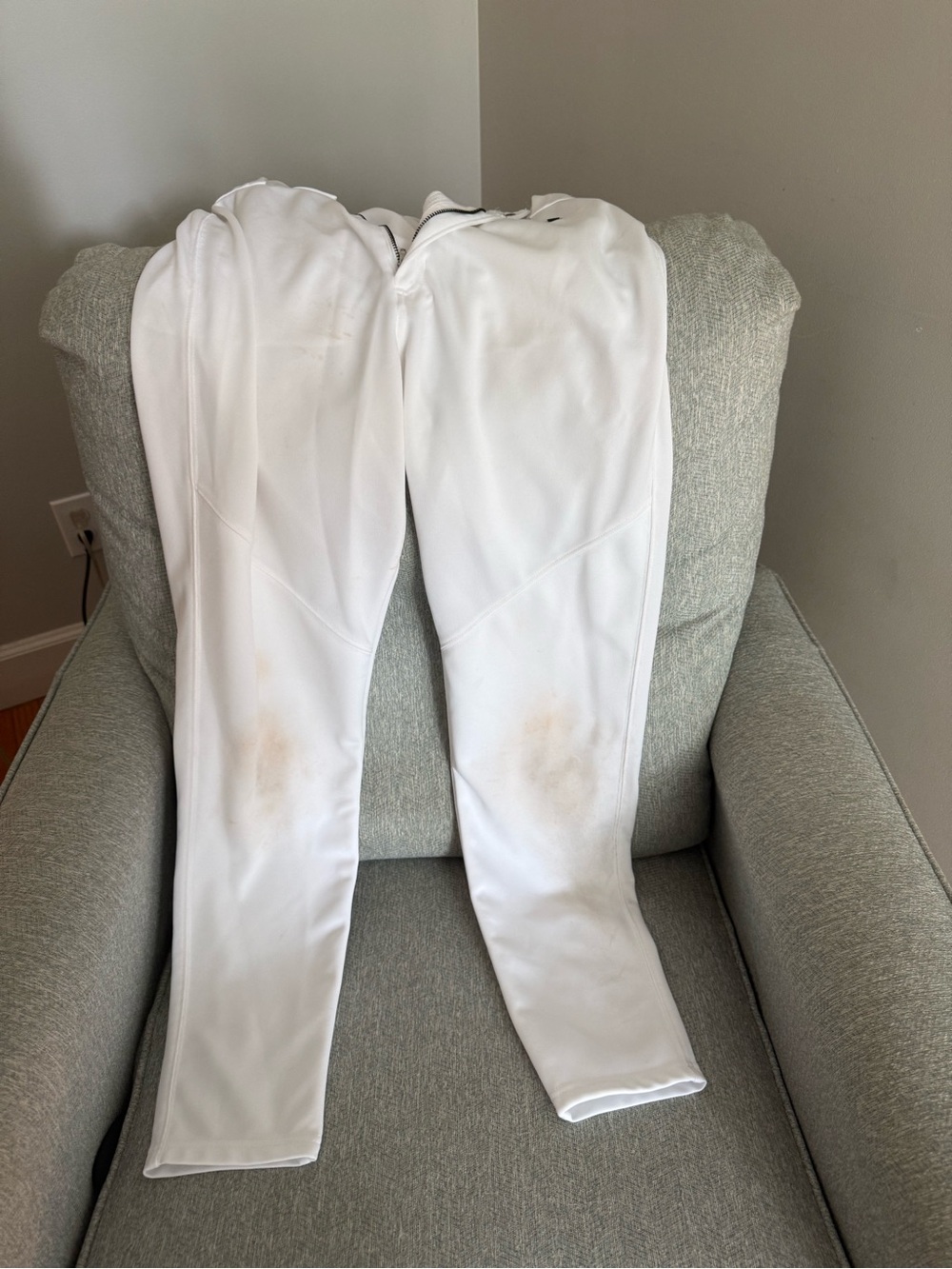 Under Armour Men's White and Grey Baseball Pants (5 pairs)